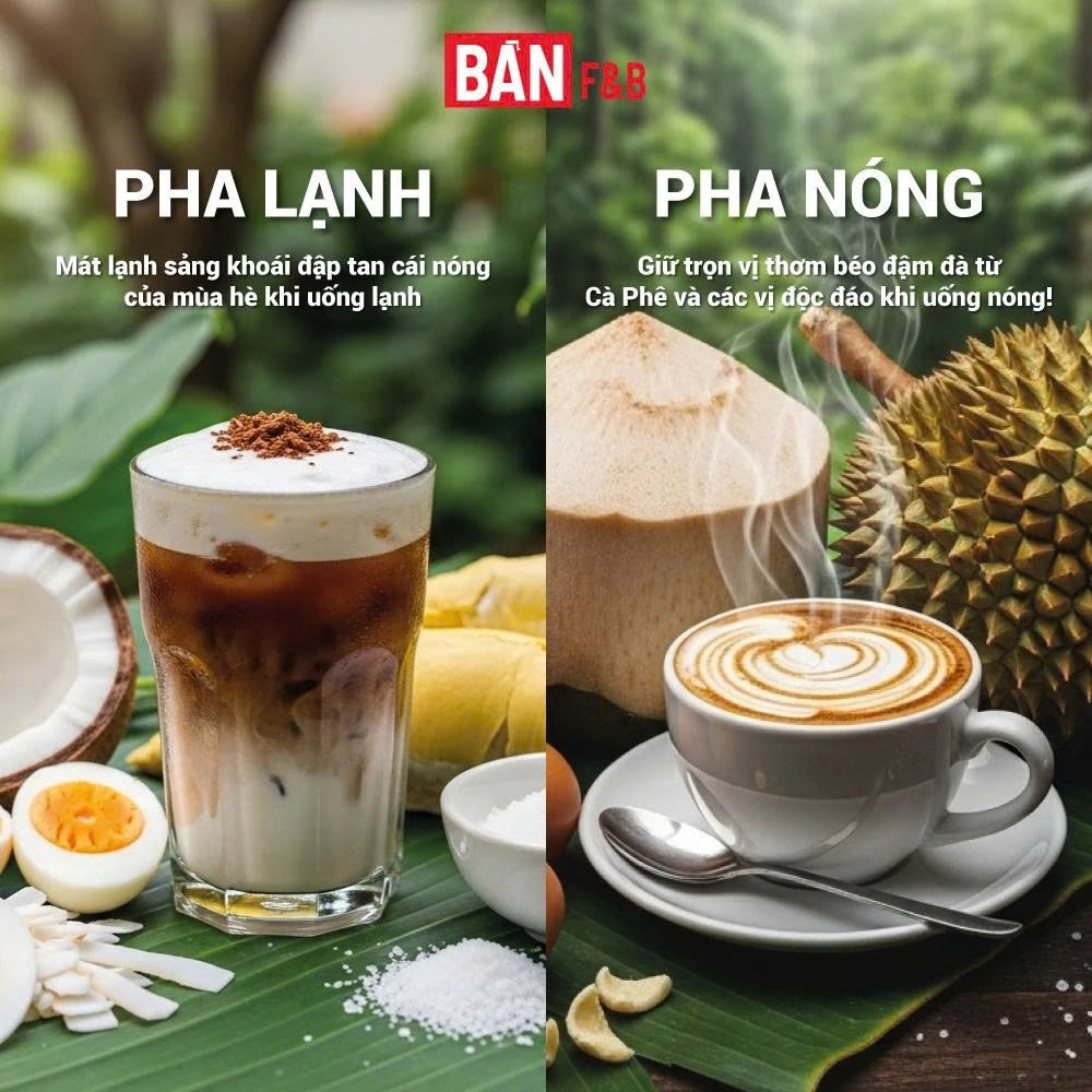 BAN F&B Eah'Leo Daklak Coffee Landscapes Weasel Original/Egg Coffee/ Salt Coffee