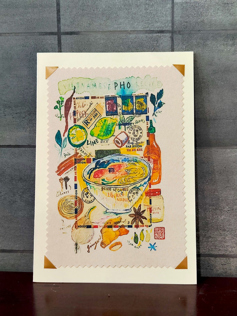 Vietnamese Cuisine & Traditional Vietnamese Culture Home Decor Art