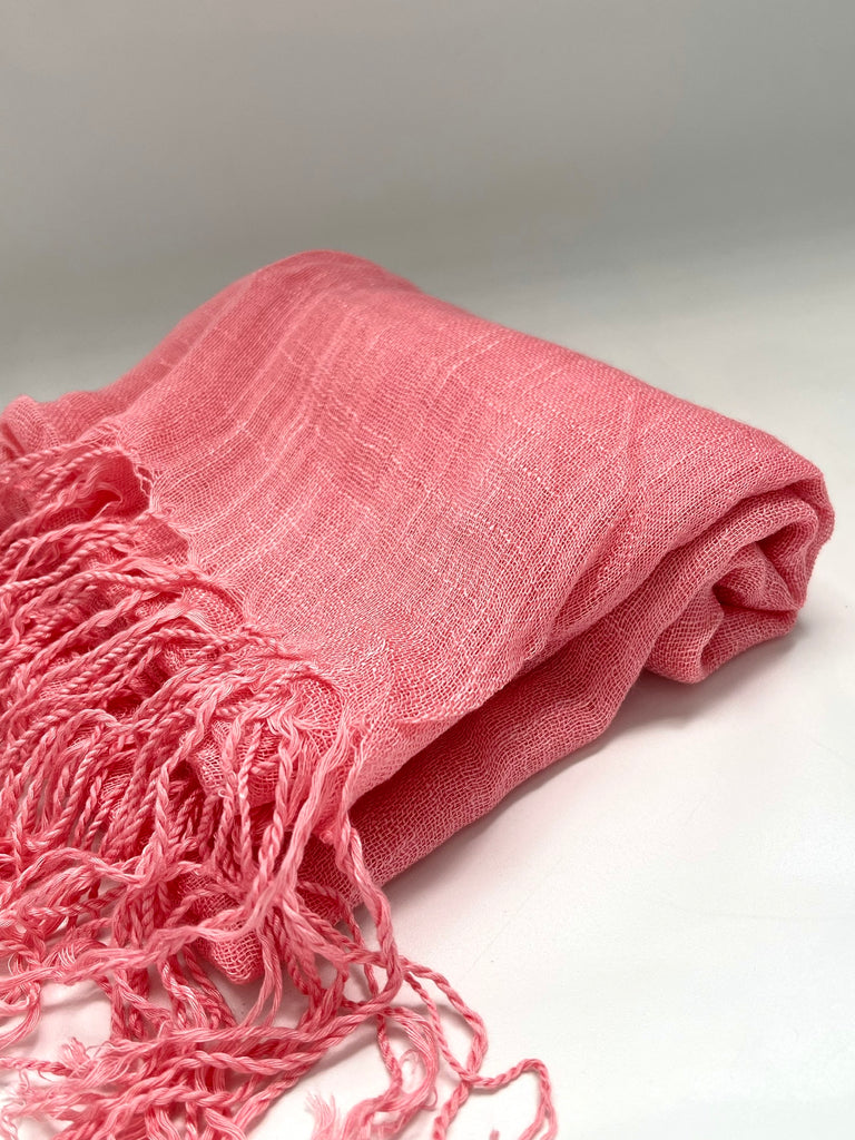 100% Vietnamese Fabric Scarf Shawl Pashmina 64 x 23.5 inch Large Soft Highest Quality