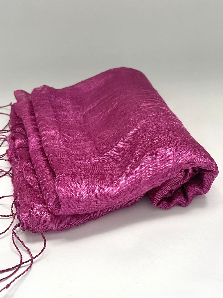 100% Vietnamese Fabric Scarf Shawl Pashmina 64 x 23.5 inch Large Soft Highest Quality