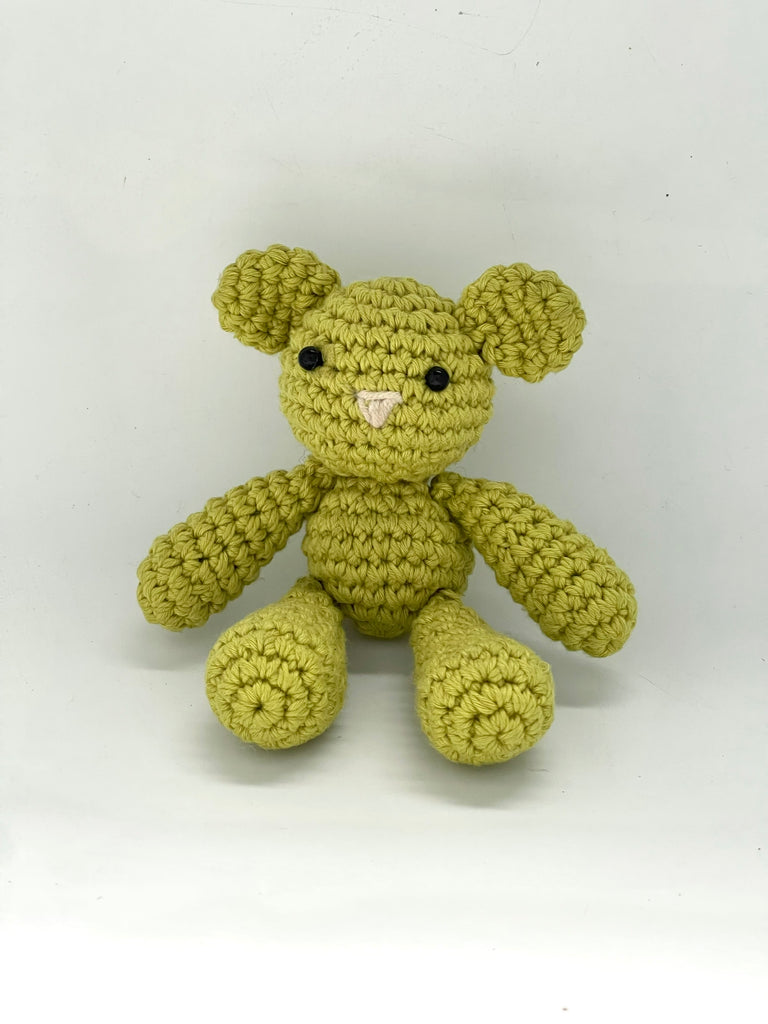 Teddy Bear Handmade Amigurumi Crochet Stuffed Keychains Keyrings VKC