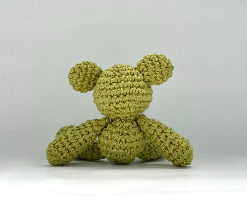 Teddy Bear Handmade Amigurumi Crochet Stuffed Keychains Keyrings VKC