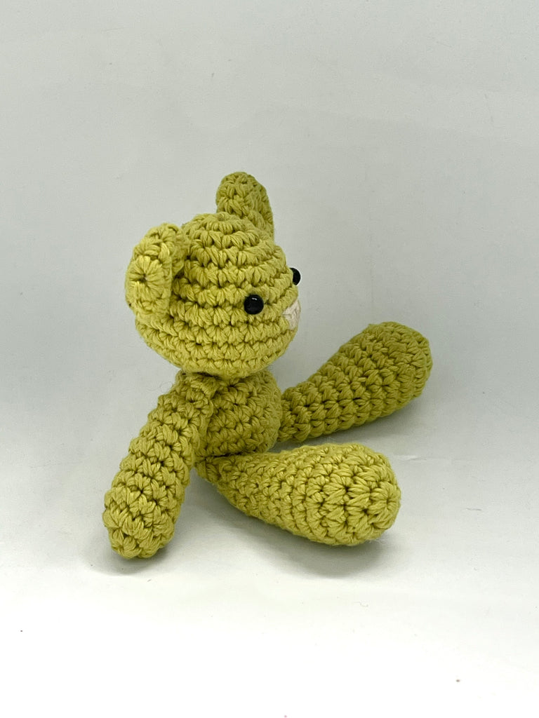 Teddy Bear Handmade Amigurumi Crochet Stuffed Keychains Keyrings VKC