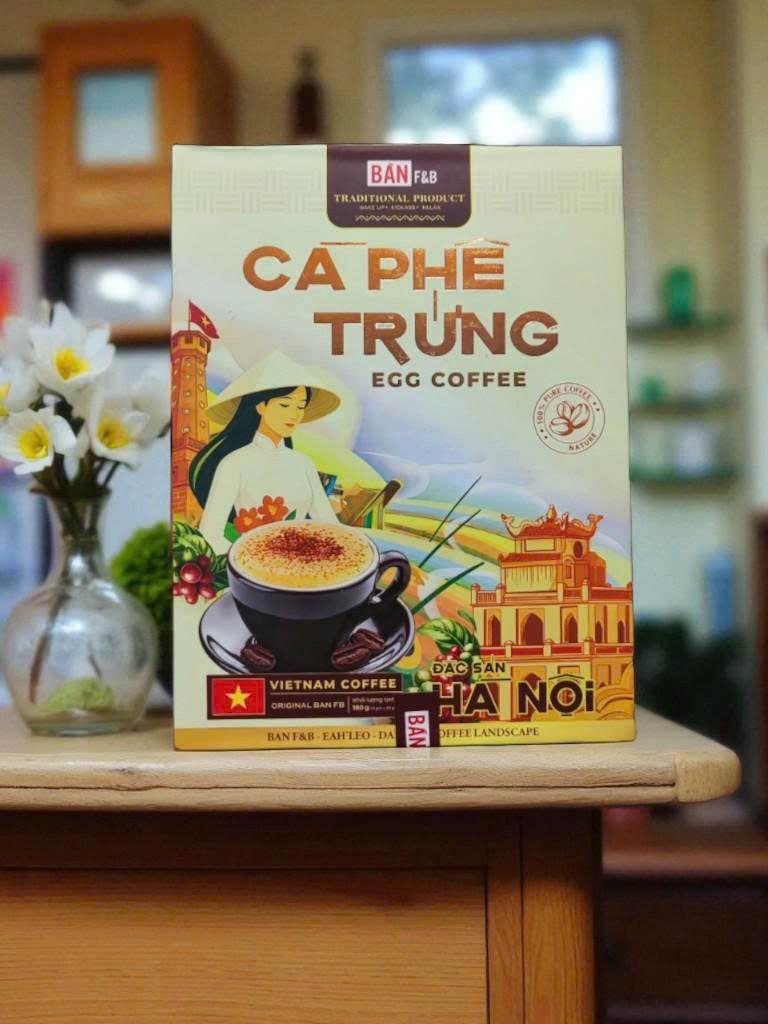 BAN F&B Eah'Leo Daklak Coffee Landscapes Weasel Original/Egg Coffee/ Salt Coffee