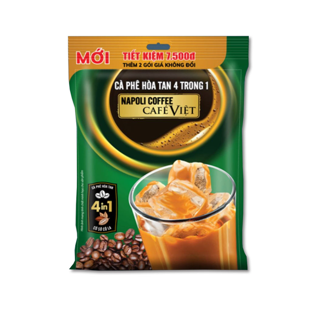 Instant coffee 4in1 (chocolate plus) by Napoli 10 packets Vietnamese Coffee