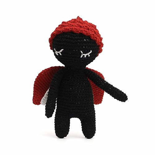 Insect Collection Handmade Amigurumi Stuffed Toy Crochet Doll VAC (Ladybug)