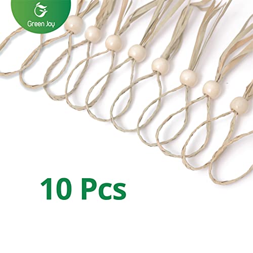 Round Woven Napkin Ring - Natural Napkins Rings, Napkin Ring Set, Farmhouse Napkin Rings Alternative to Plastic Napkin, Napkins Set of 10