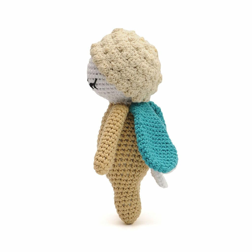 Insect Collection Handmade Amigurumi Stuffed Toy Crochet Doll VAC (Green Grass Bug)