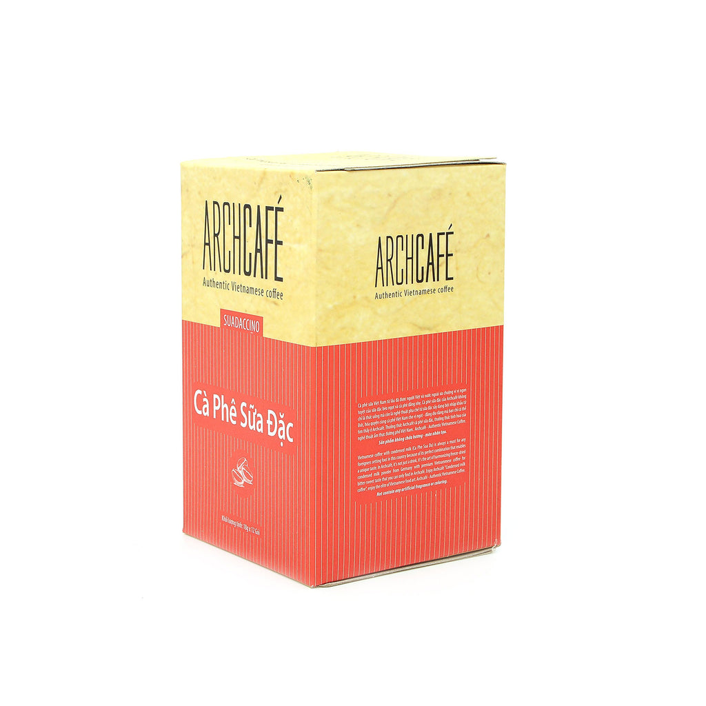 Archcafe Vietnamese Instant Coffee Beverages Cappuccino Latte 1 Box x 12 Packs