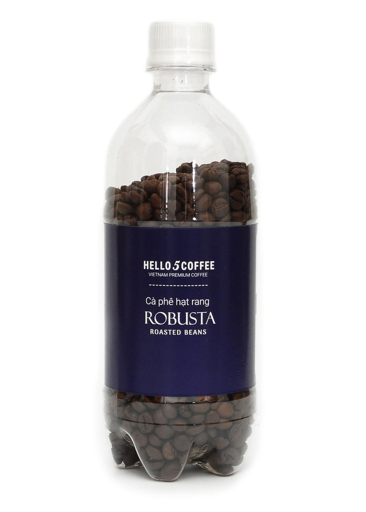 Hello 5 Coffee Roasted Beans – Vietnamese 100% Pure Natural Coffee Beans