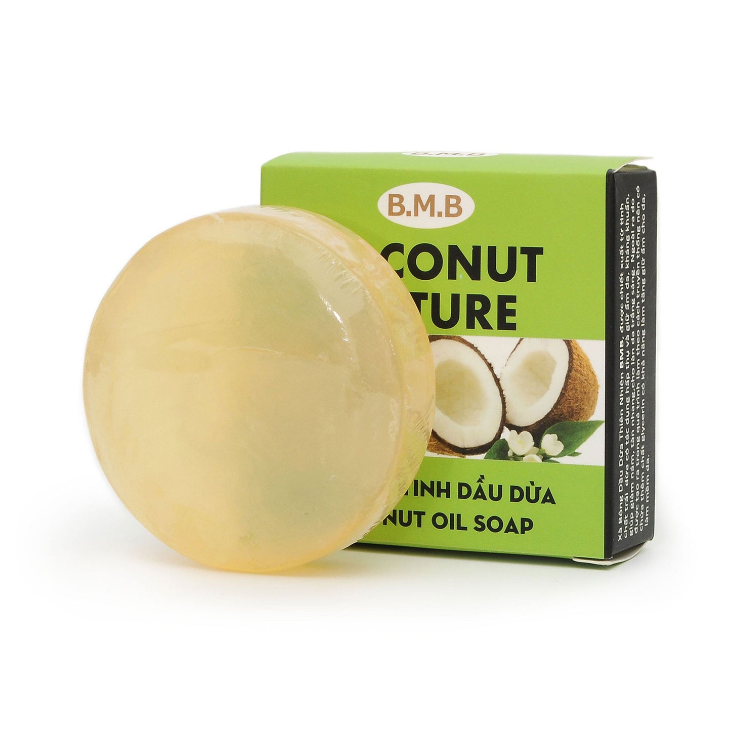 B.M.B Coconut Oil Soap- Pure 100% Natural Coconut Oil