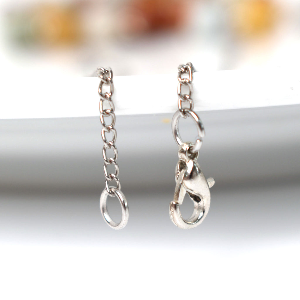 Sterling Siver / Pewter / Brass Necklace Chain For Mens Women Jewelry 1.5mm 2mm 3mm 4mm , Length 16-24"