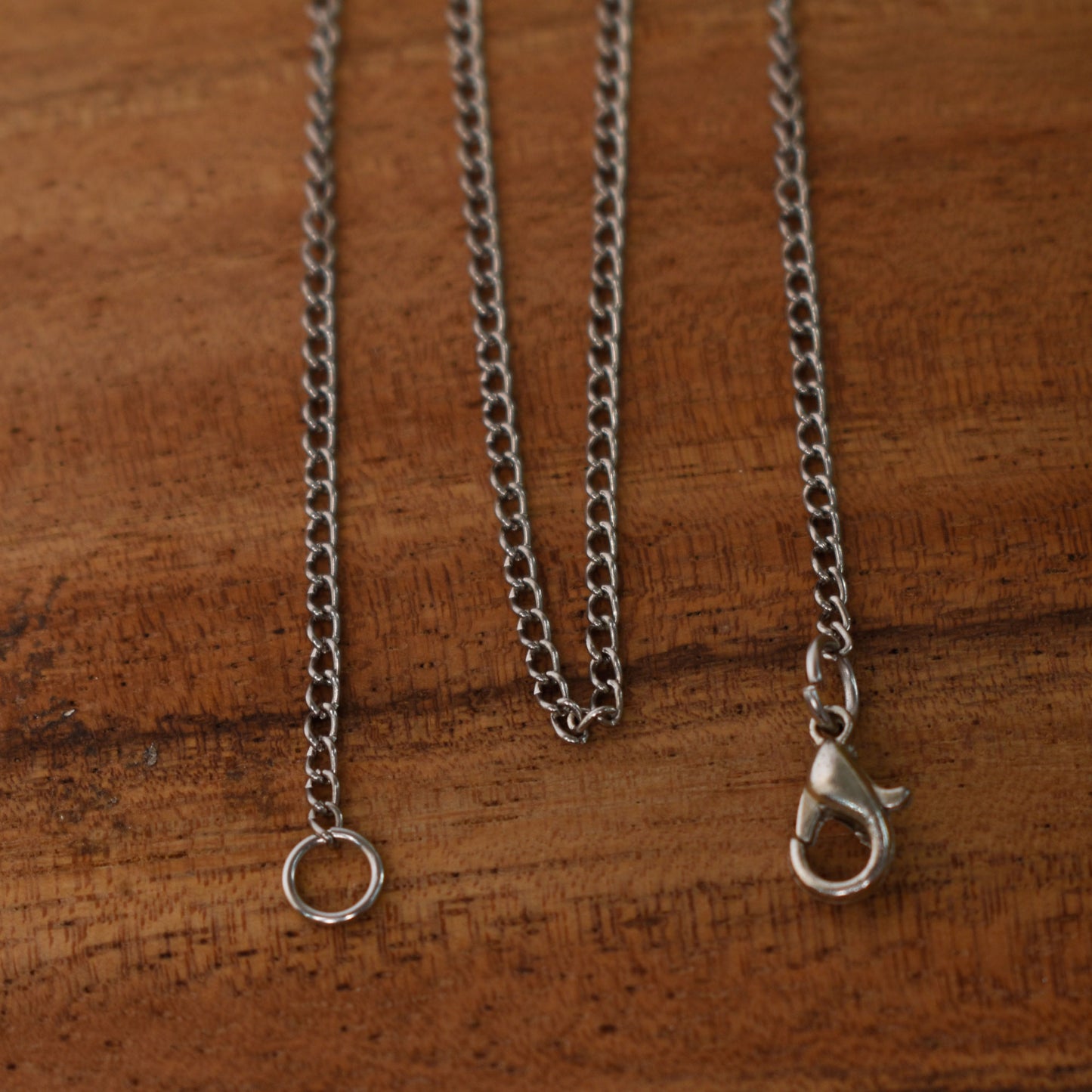 Sterling Siver / Pewter / Brass Necklace Chain For Mens Women Jewelry 1.5mm 2mm 3mm 4mm , Length 16-24"