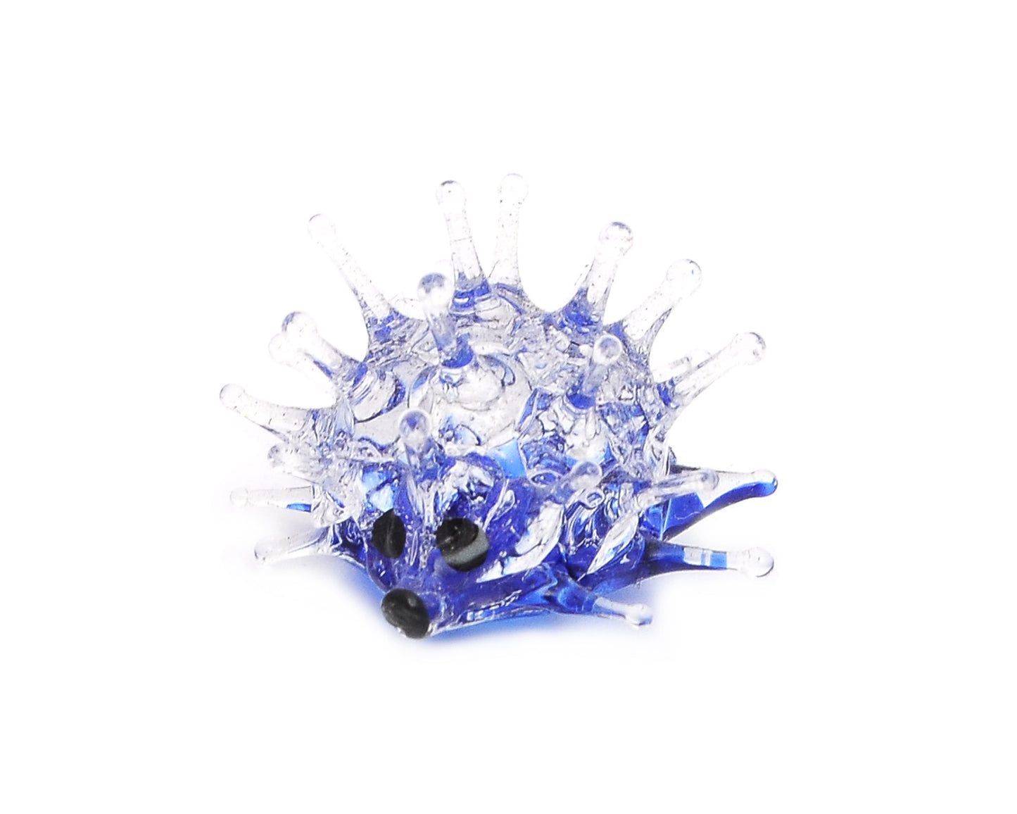 Vietguild's Blowfish Handmade Vietnamese Glass Figurine Statue