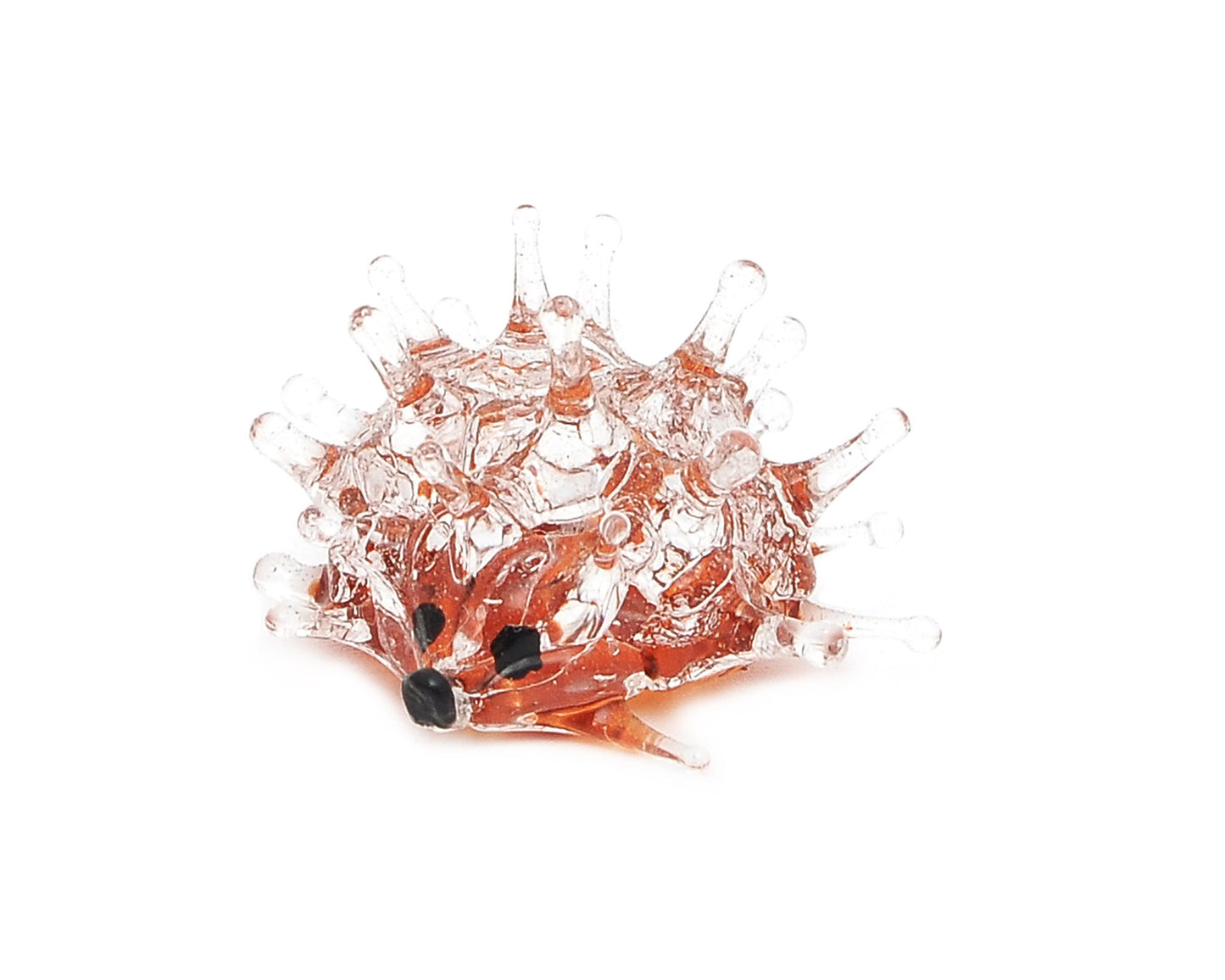 Vietguild's Blowfish Handmade Vietnamese Glass Figurine Statue