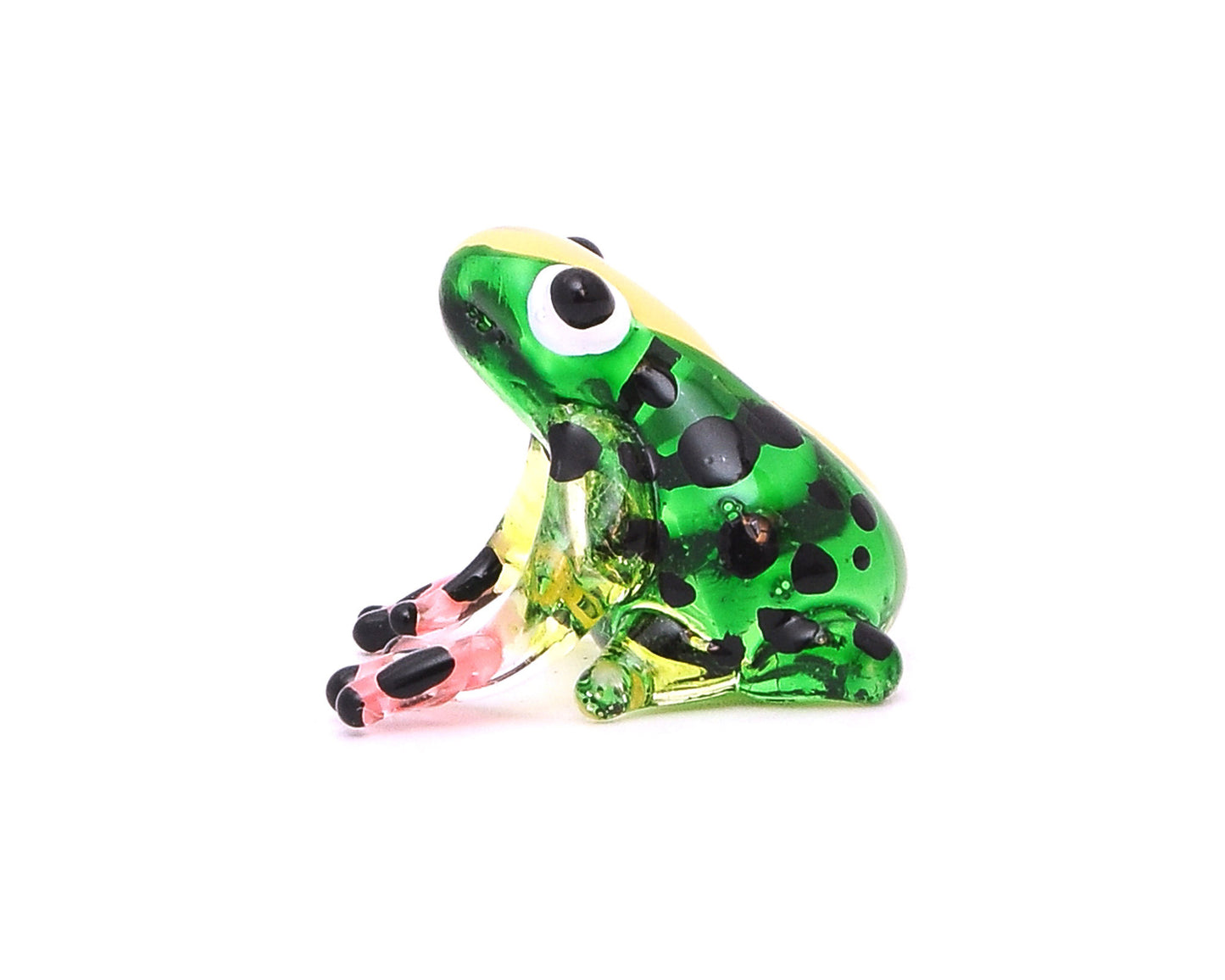Vietguild's Frogs Handmade Vietnamese Glass Figurine Statue