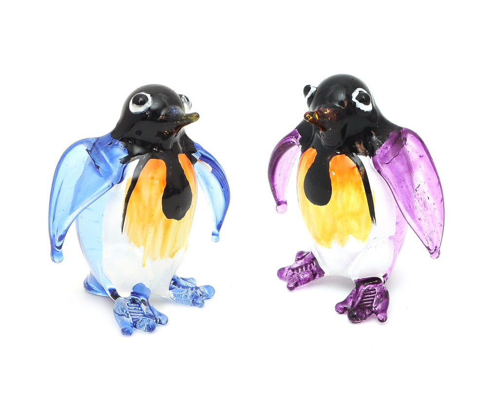Vietguild's Penguin Handmade Vietnamese Glass Figurine Statue
