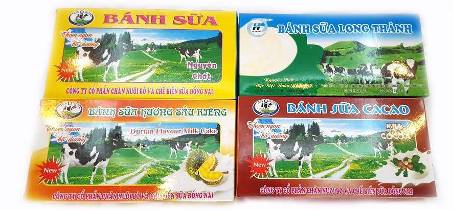 Long Thanh Milk Candy from Vietnam - Durian, Chocolate, Original flavour