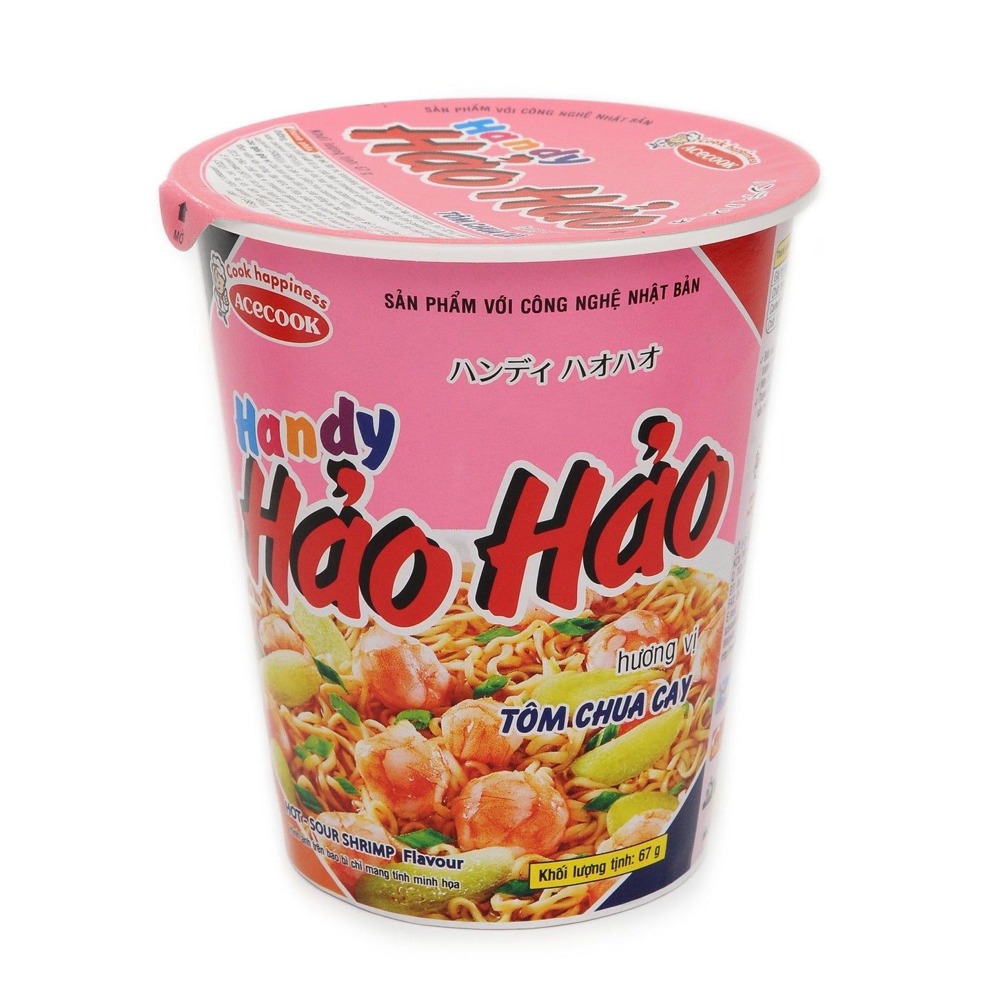 Acecook Handy Hao Hao Instant Cup Noodles – Covenient Noodle in Busy Life