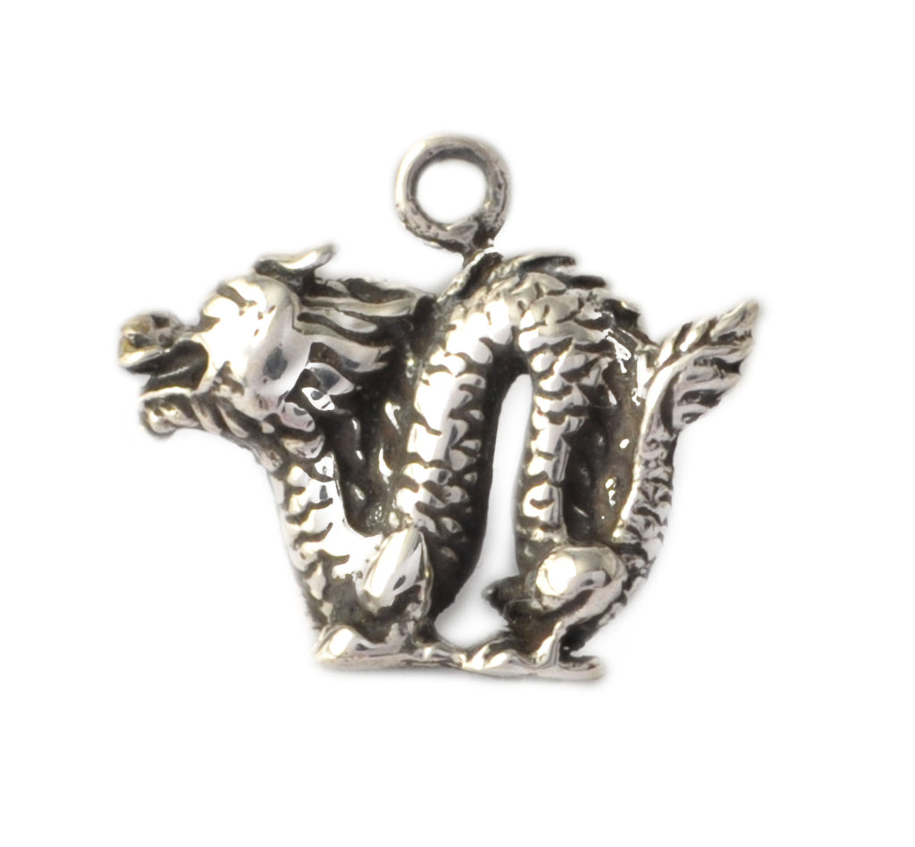 Year Of Zodiac Silver Pewter Gold Brass Charm Necklace Pendant Jewelry