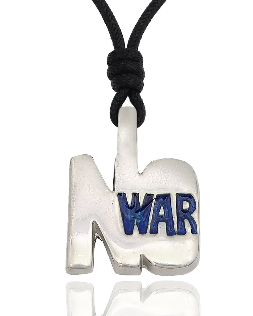 Stunning Peace Sign Silver Pewter Charm Necklace Pendant Jewelry