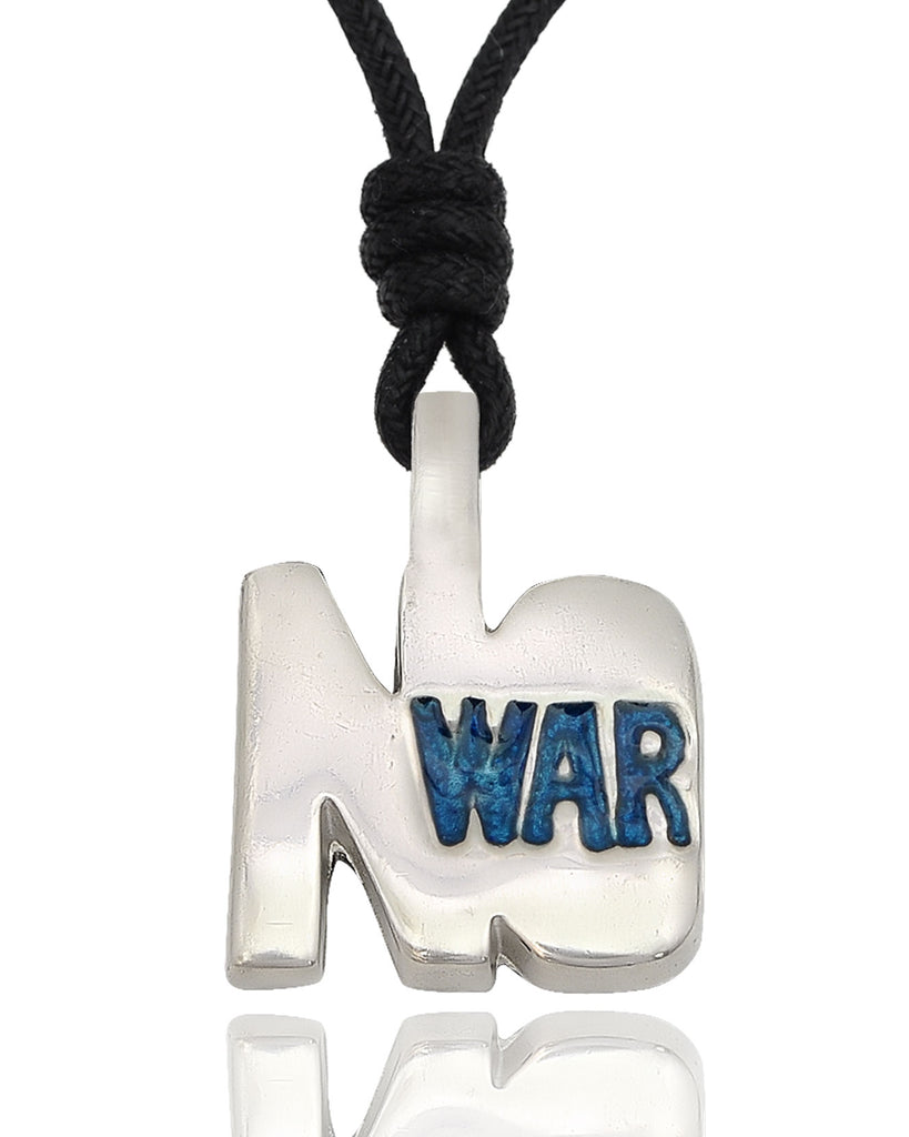 Stunning Peace Sign Silver Pewter Charm Necklace Pendant Jewelry