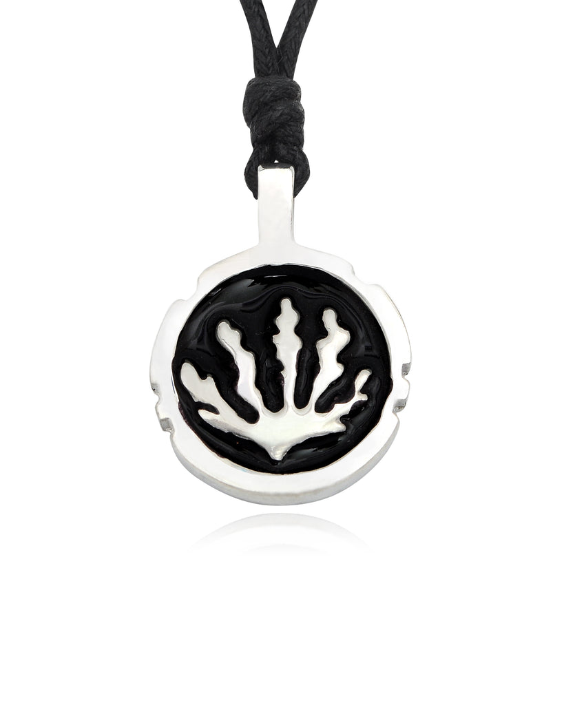 Marijuana Leaf Silver Pewter Charm Necklace Pendant Jewelry