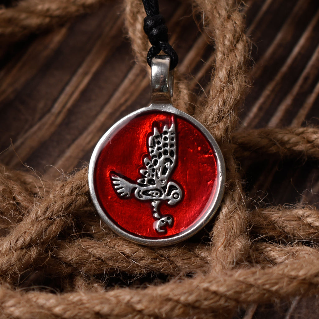 Lovely Owl Totem Silver Pewter Charm Necklace Pendant Jewelry