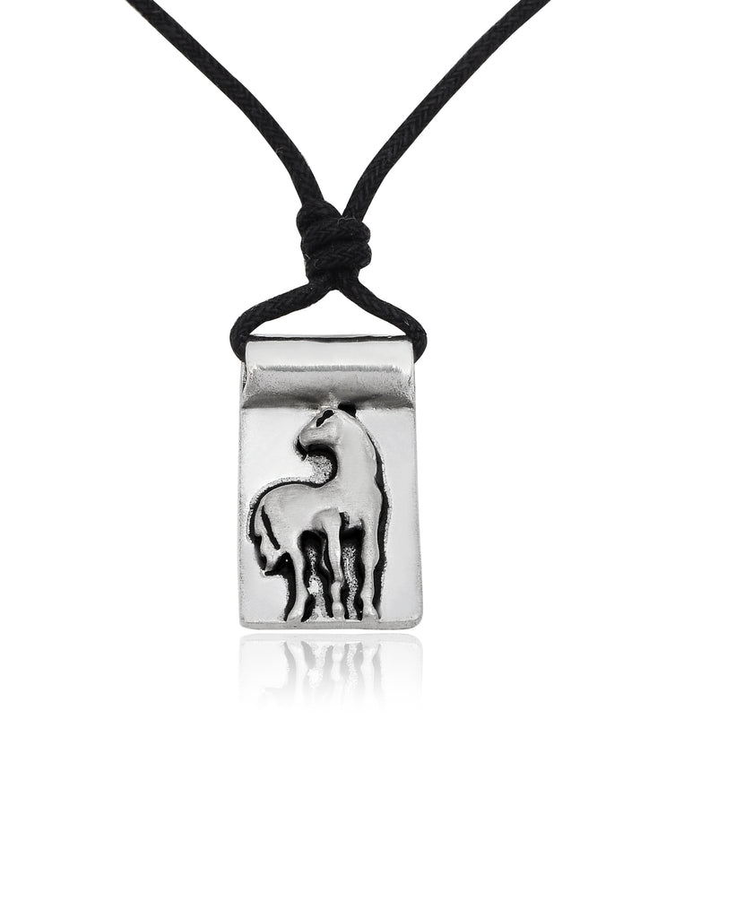 Chinese Zodiac Signs Necklace Pendants Pewter Silver Pendant Jewelry