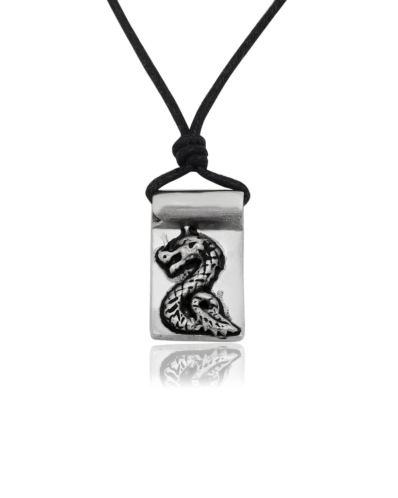 Chinese Zodiac Signs Necklace Pendants Pewter Silver Pendant Jewelry