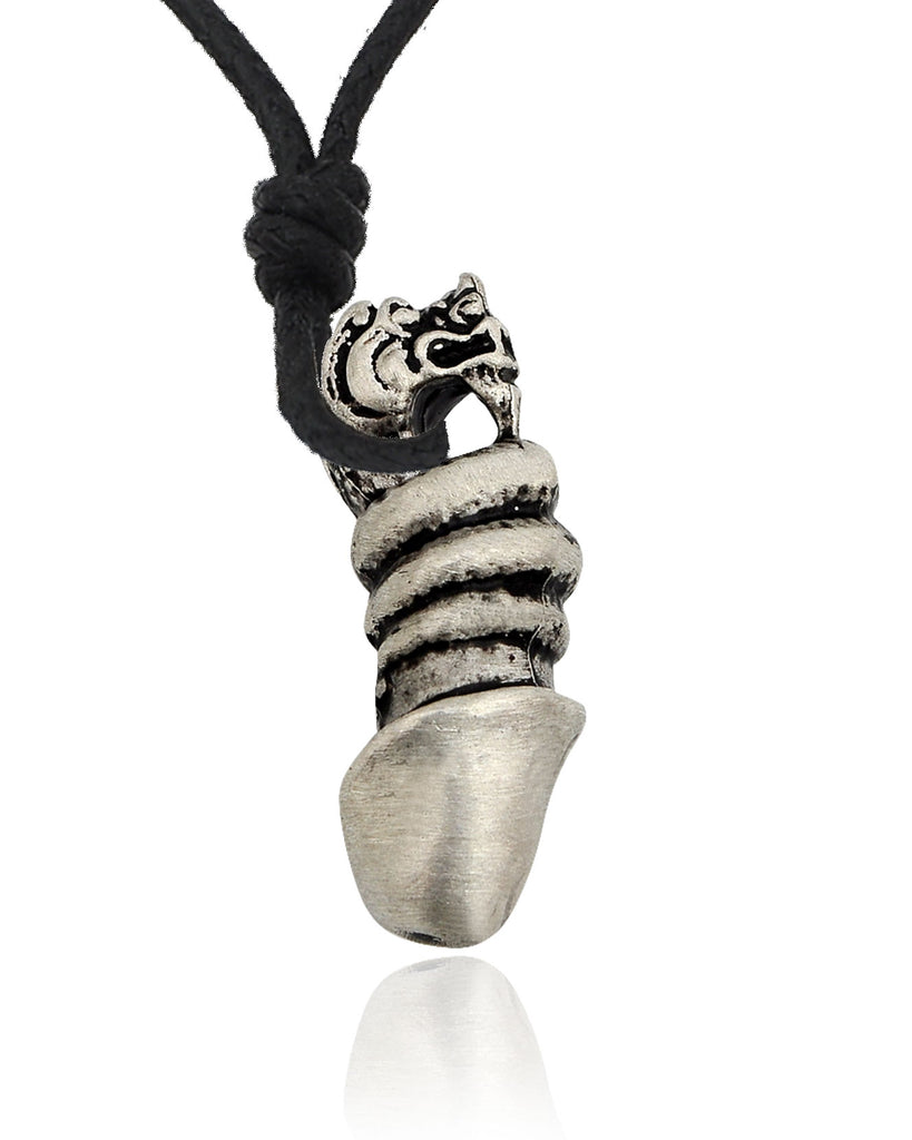 Fertility Thai Amulet Silver Pewter Charm Necklace Pendant Jewelry