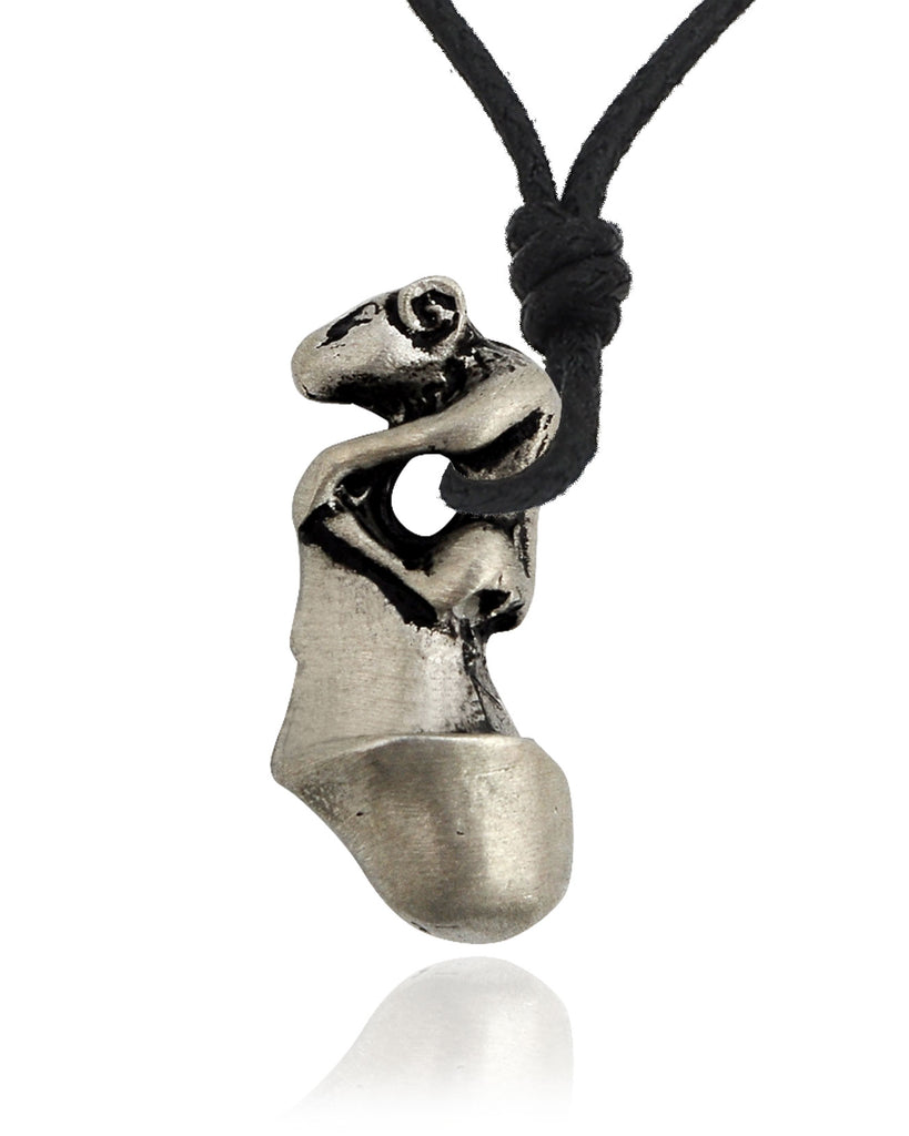 Fertility Thai Amulet Silver Pewter Charm Necklace Pendant Jewelry