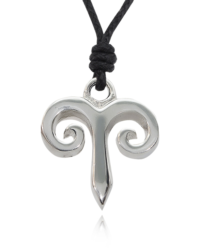 Astrology Necklace Pewter Silver Zodiac Horoscope Symbol Pendant Jewelry