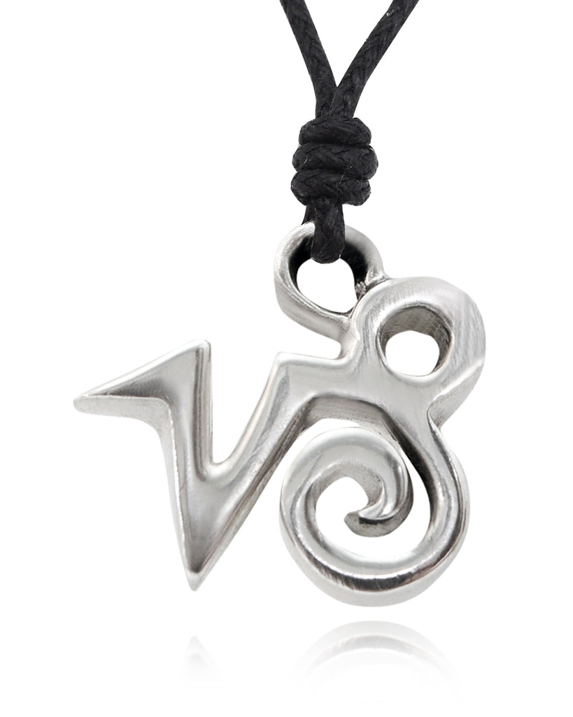 Astrology Necklace Pewter Silver Zodiac Horoscope Symbol Pendant Jewelry