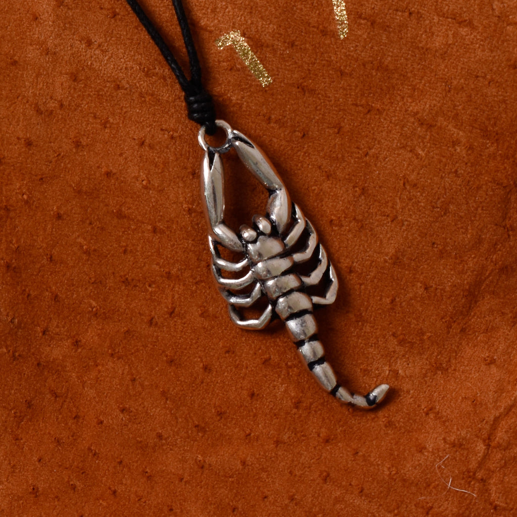 New Scorpion 92.5 Sterling Silver Pewter Gold Brass Necklace Pendant Jewelry