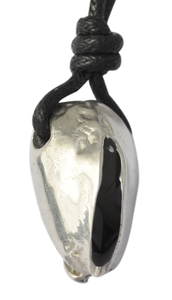Pistachio Silver Pewter Charm Necklace Pendant Jewelry