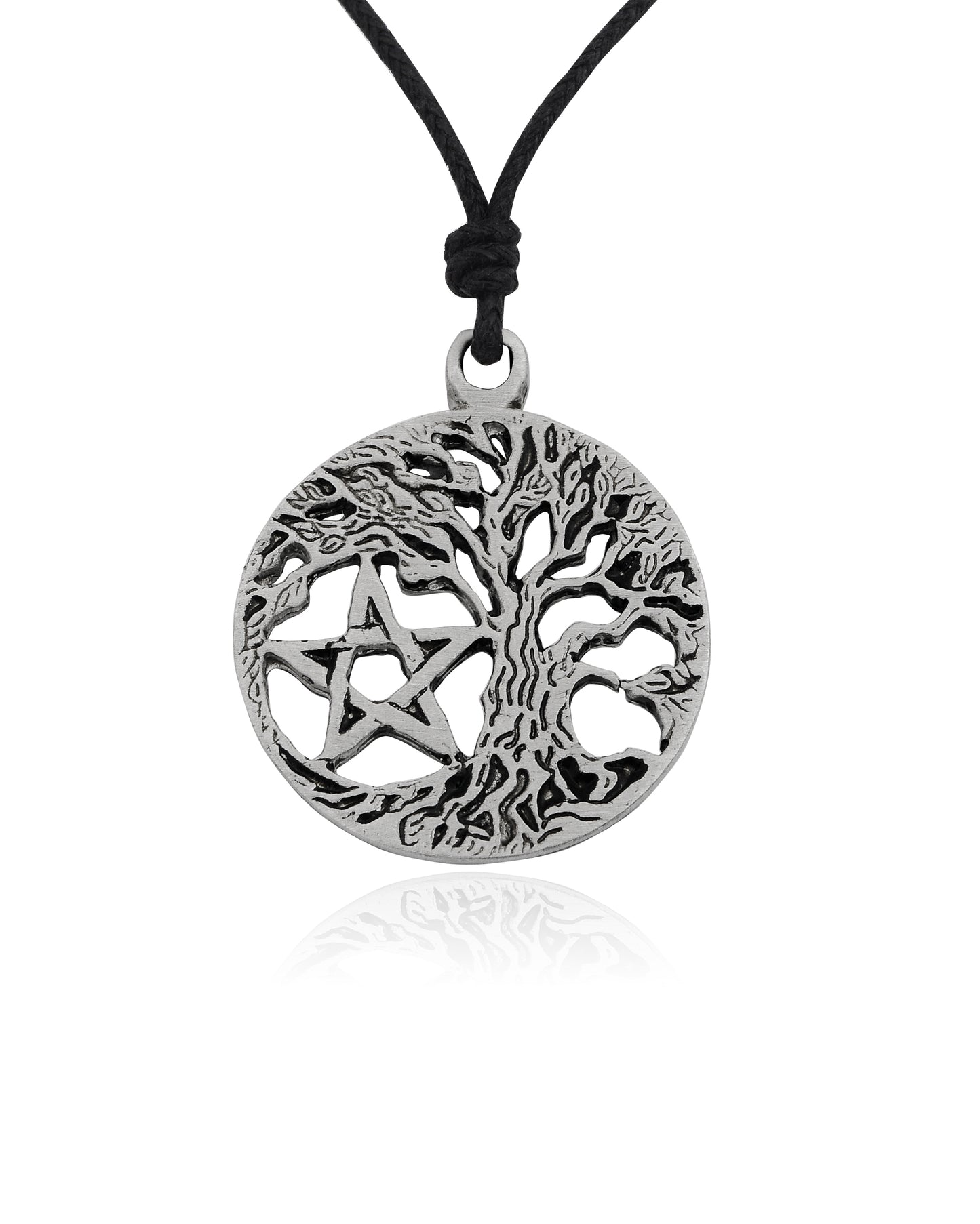 Tree of Life Silver Pewter Gold Brass Charm Necklace Pendant Jewelry