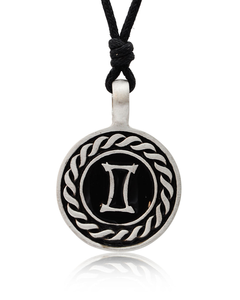 Astrology Sign Horoscope Silver Pewter Charm Necklace Pendant Jewelry