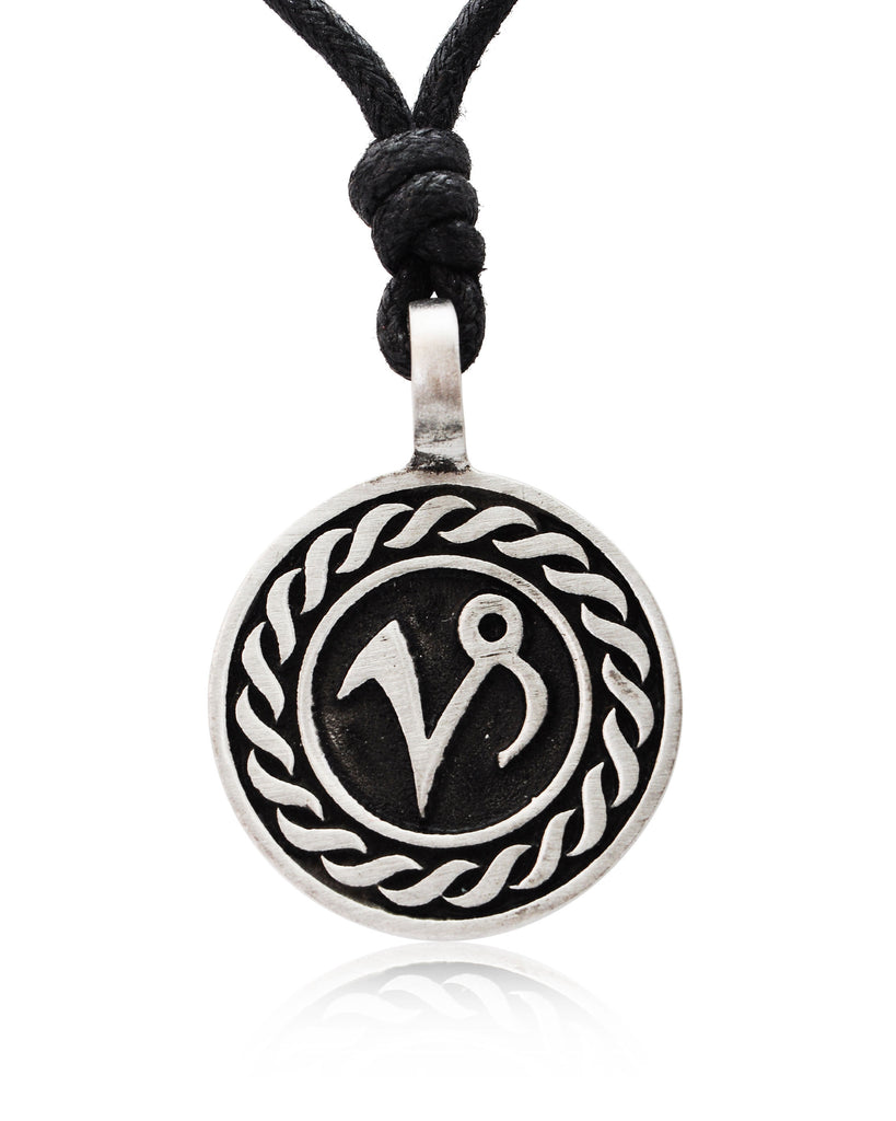 Astrology Sign Horoscope Silver Pewter Charm Necklace Pendant Jewelry