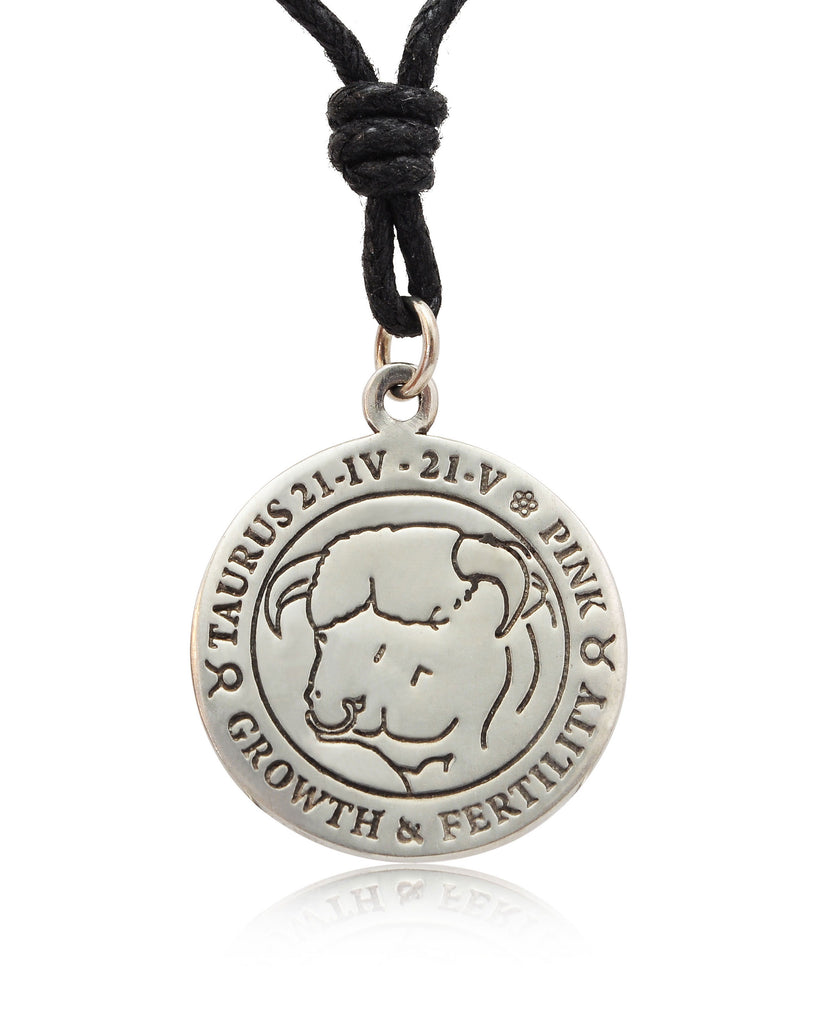 Astrology Horoscope Silver Pewter Charm Necklace Pendant Jewelry