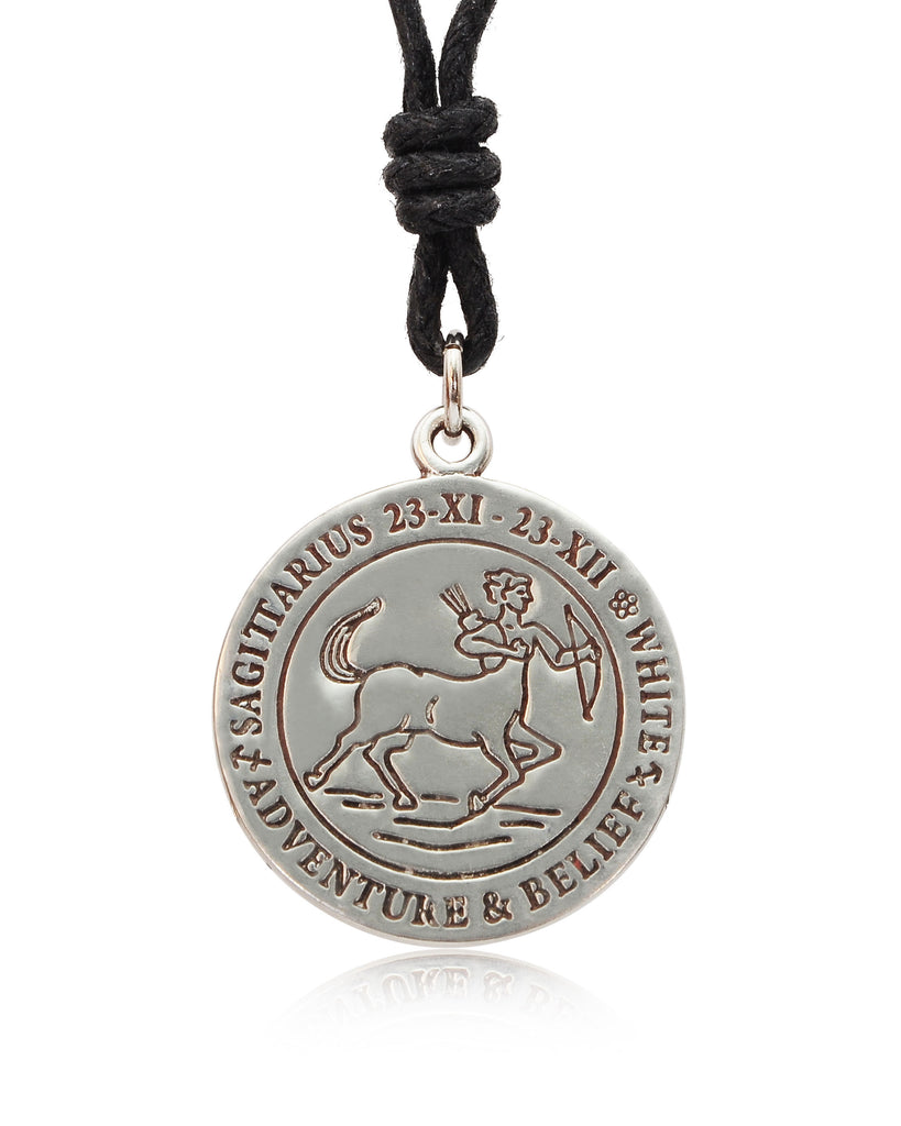 Astrology Horoscope Silver Pewter Charm Necklace Pendant Jewelry