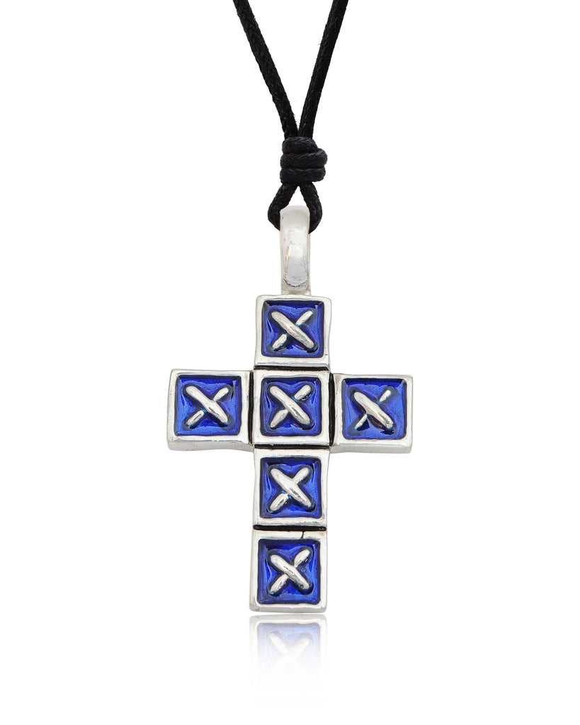 Gothic Templar Cross Silver Pewter Gold Brass Charm Necklace Pendant Jewelry