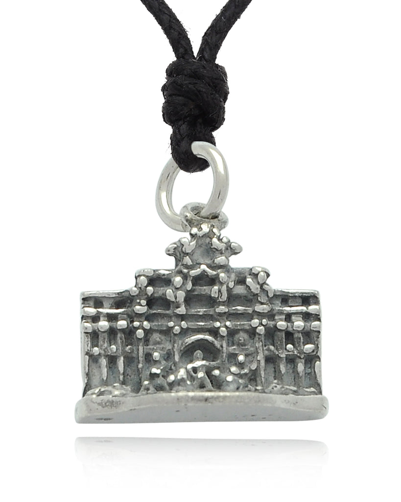 New Vietnam Binh Tay Market Silver Pewter Charm Necklace Pendant Jewelry