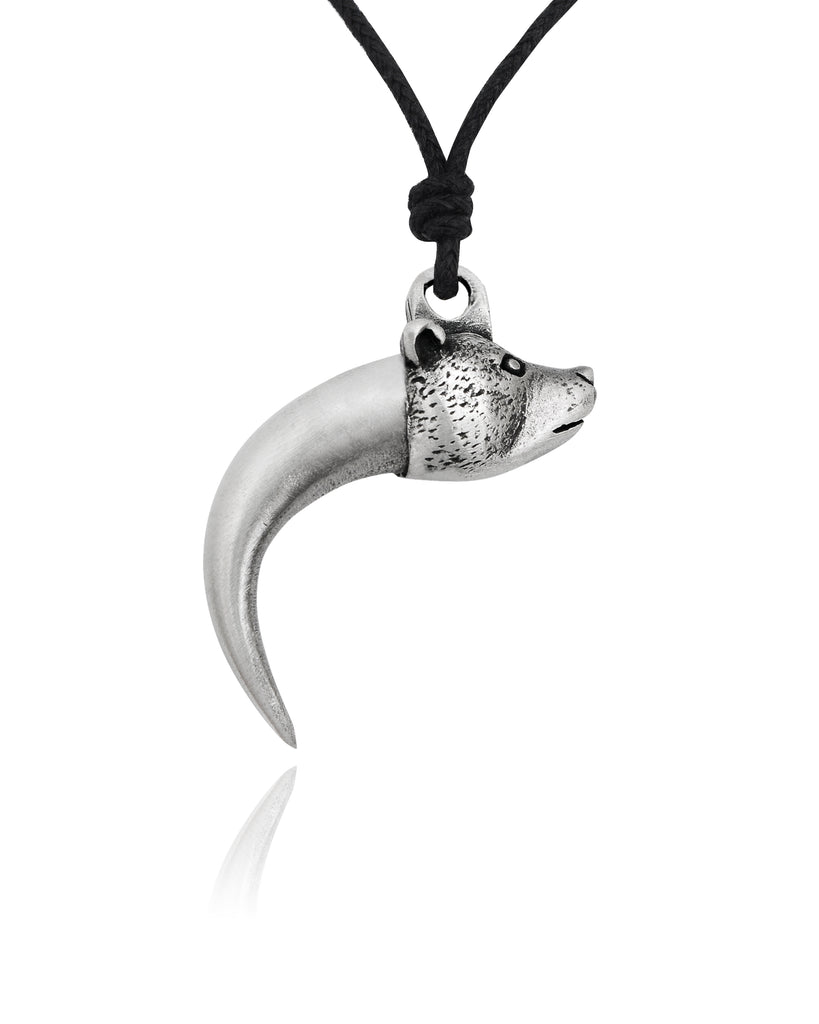 Claw Silver Pewter Gold Brass Charm Necklace Pendant Jewelry