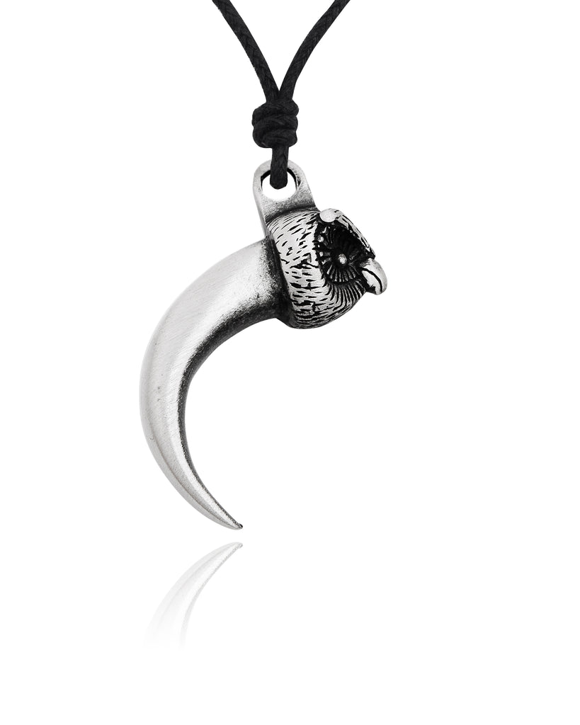 Claw Silver Pewter Gold Brass Charm Necklace Pendant Jewelry