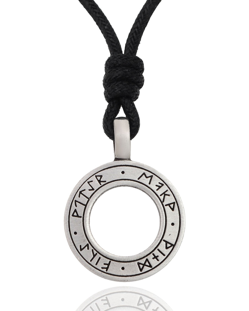 Ancient Greek Coin Silver Pewter Charm Necklace Pendant Jewelry