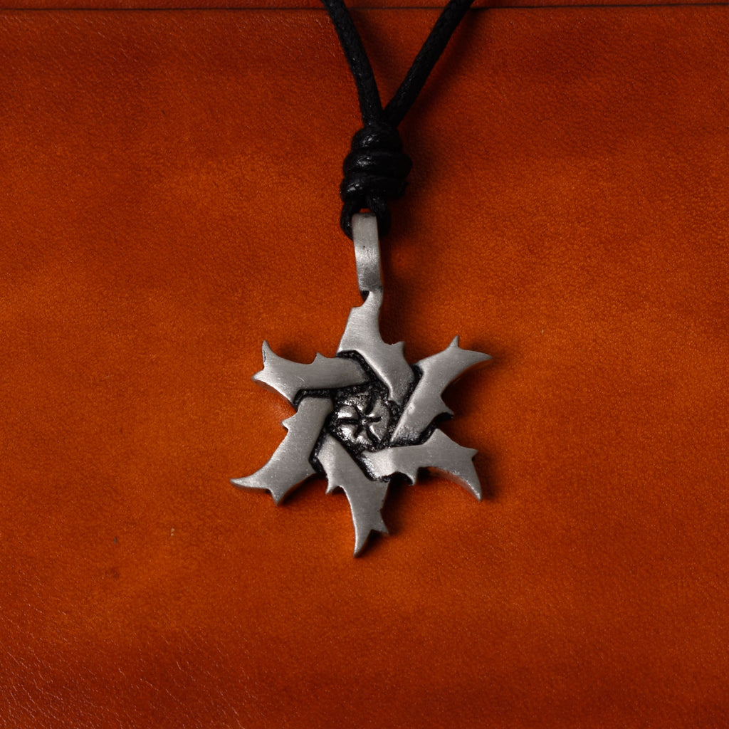 Jewish Star Of David Silver Pewter Charm Necklace Pendant Jewelry