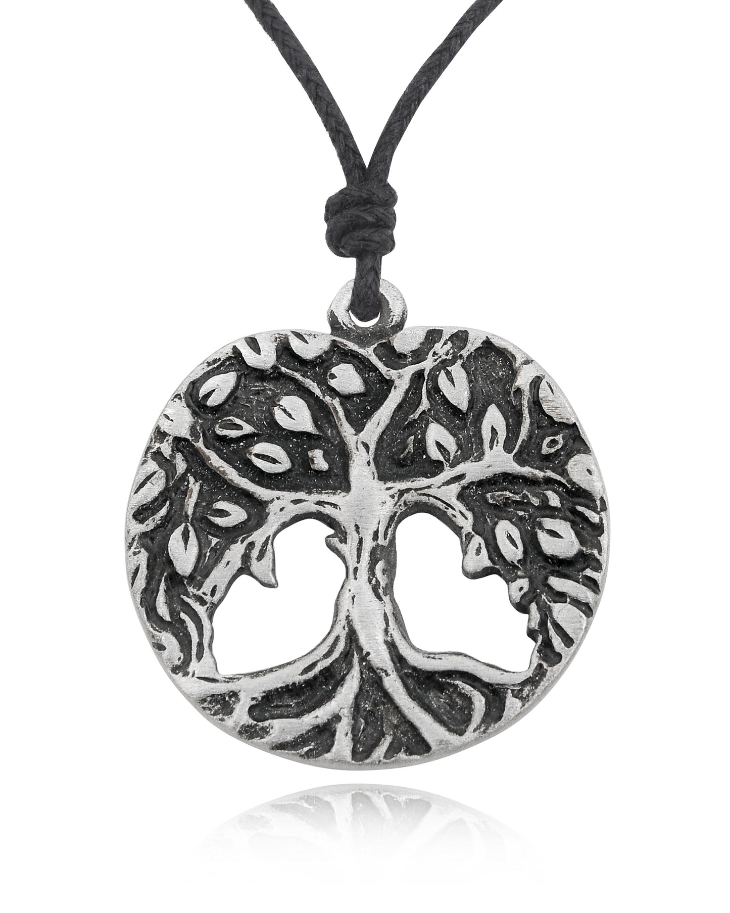 Tree of Life Silver Pewter Gold Brass Charm Necklace Pendant Jewelry