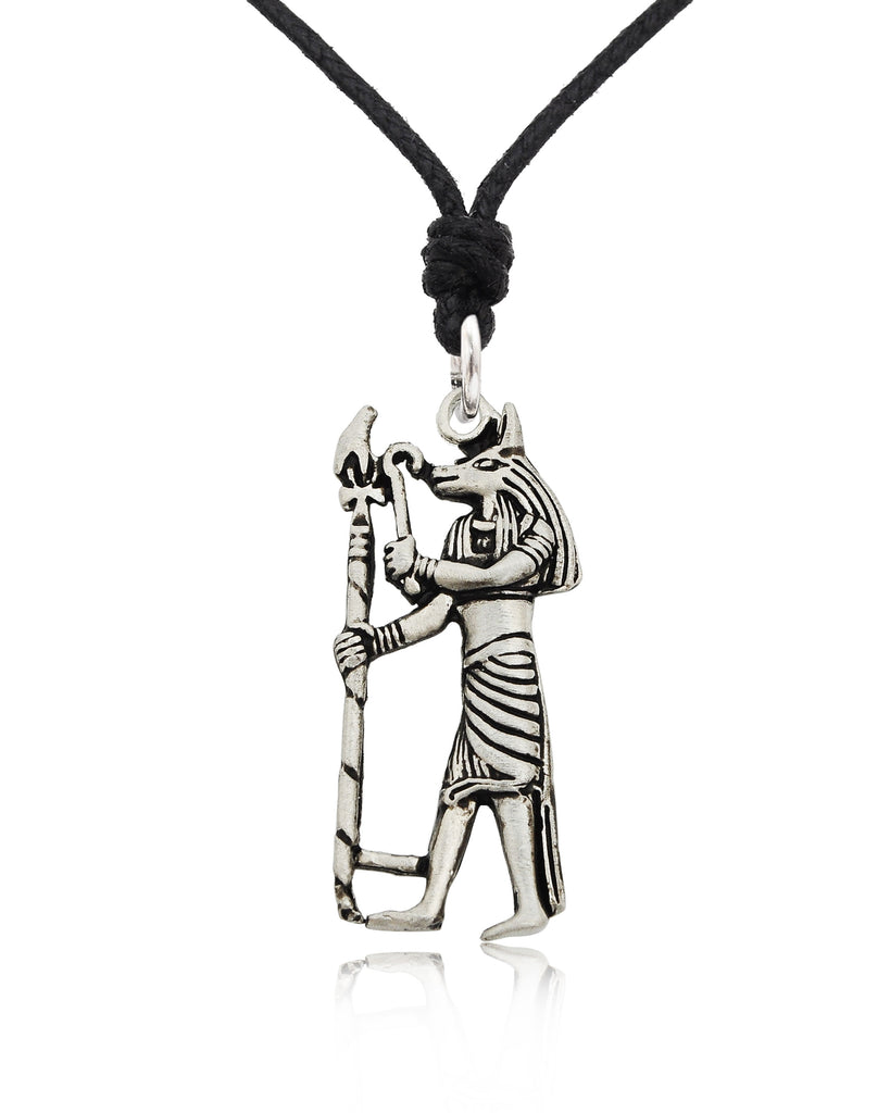 Egyptian God & Goddess 92.5 Sterling Silver Brass Necklace Pendant Jewelry