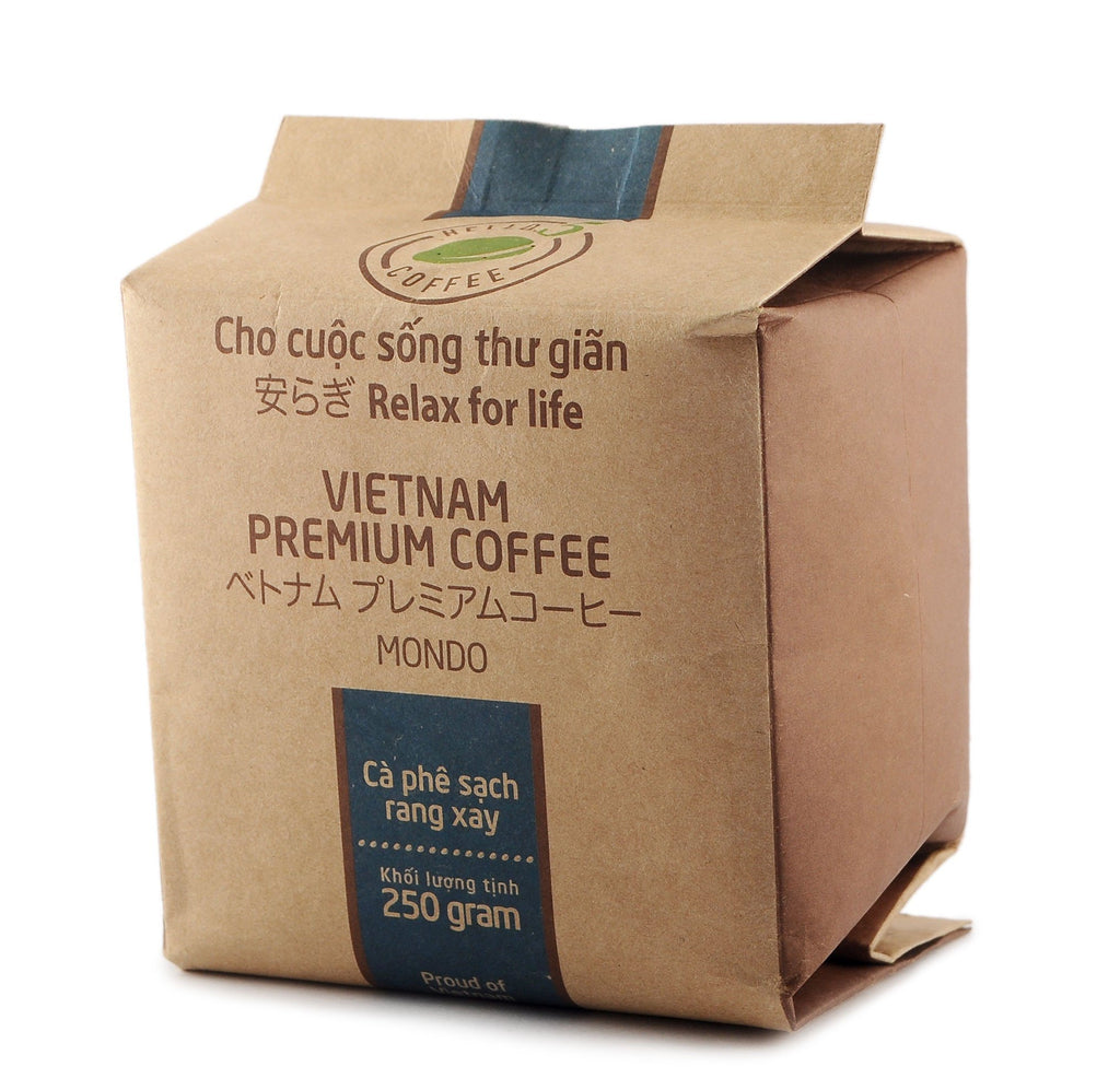 Hello 5 Vietnamese Premium Coffee 250 Grams Organic, Original, Deluxe, Regular, Mondo